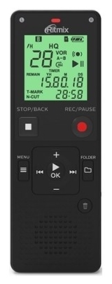 Плеер RITMIX RR-820 stereo 4GB Black