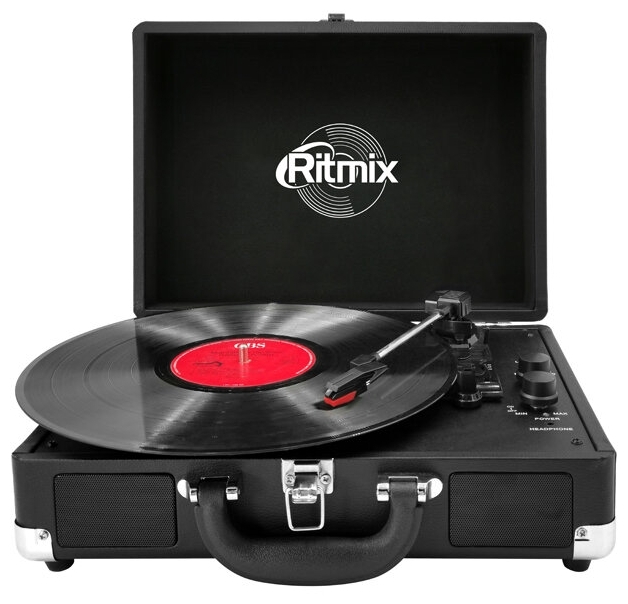 Проигрыватель виниловый RITMIX LP-120B Black