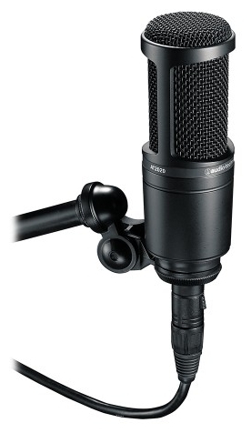 Фото Студийный микрофон Audio-Technica AT2020 Black