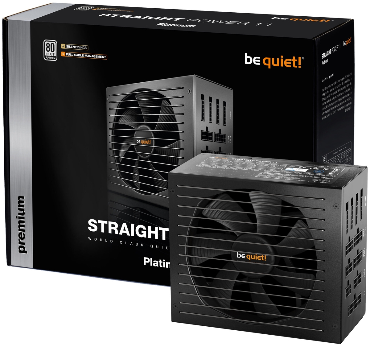 Купить Блок питания Bequiet! Straight Power 11 PLATINUM 1000W E11-PT-1000W BN309