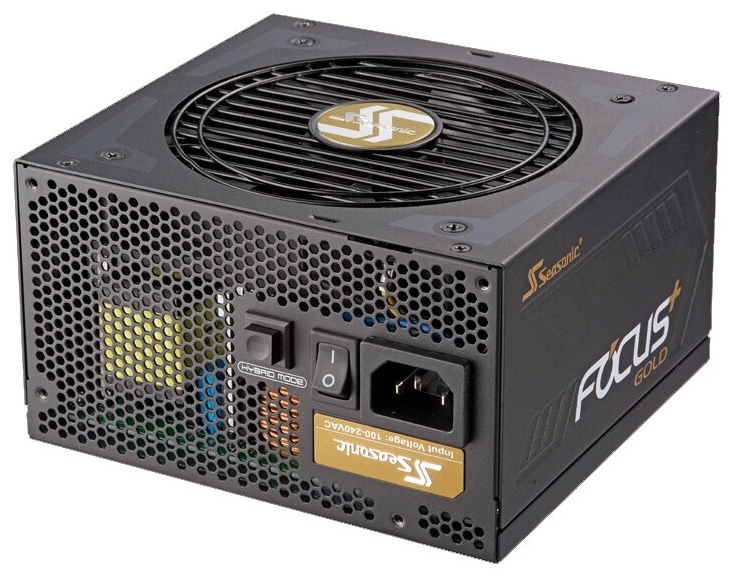 Картинка Блок питания ATX Seasonic Focus GX-850 White SSR-850FX Focus Plus Gold 850W Modular