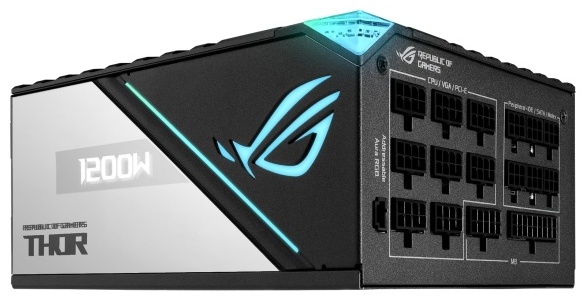 Цена Блок питания ASUS ROG Thor 1200W Platinum II PSU 80 Plus (90YE00L0-B0NA00)