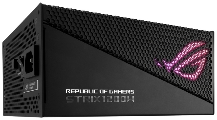 Фото Блок питания ASUS ROG Strix 1200W Gold Aura Edition 80 Plus (90YE00P0-B0NA00)