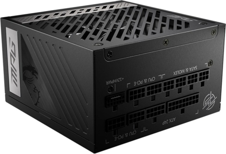 Фото Блок питания MSI MPG A850G PCIE5