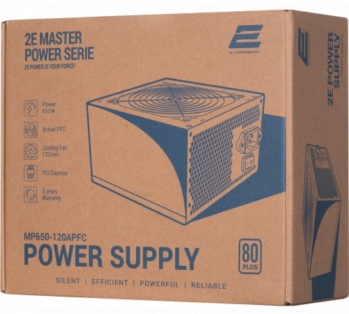 Блок питания 2E MASTER POWER (650W) 2E-MP650-120APFC заказать