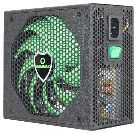 Фото Блок питания GAMEMAX GM-500 SE (12см) 500W с кабелем