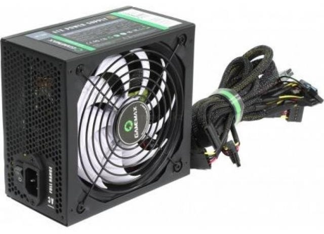 Картинка Блок питания GAMEMAX GM-500 SE (12см) 500W с кабелем