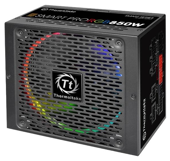 Фото Блок питания THERMALTAKE Smart Pro RGB 850W (Bronze) (PS-SPR-0850FPCBEU-R)