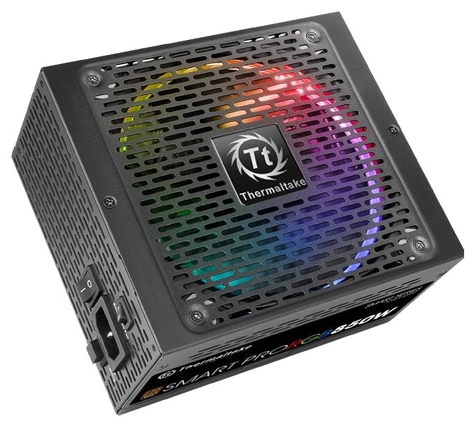 Фотография Блок питания THERMALTAKE Smart Pro RGB 850W (Bronze) (PS-SPR-0850FPCBEU-R)