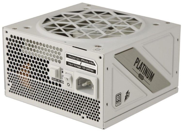 Фото Блок питания 1stPLAYER NGDP 1000W White Platinum NGDP (HA-1000BA3-WH)