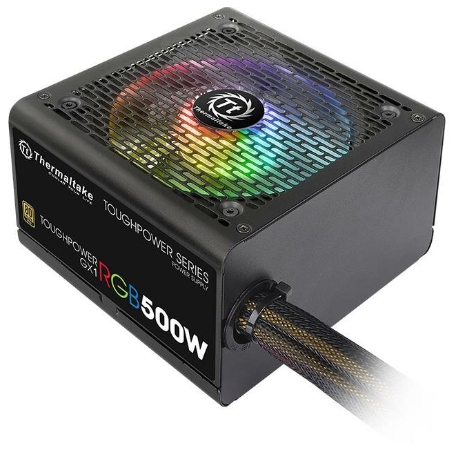 Блок питания THERMALTAKE Toughpower GX1 RGB 500W PS-TPD-0500NHFAGE-1 Чёрный