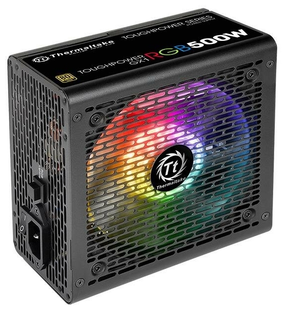 Фото Блок питания THERMALTAKE Toughpower GX1 RGB 500W PS-TPD-0500NHFAGE-1 Чёрный