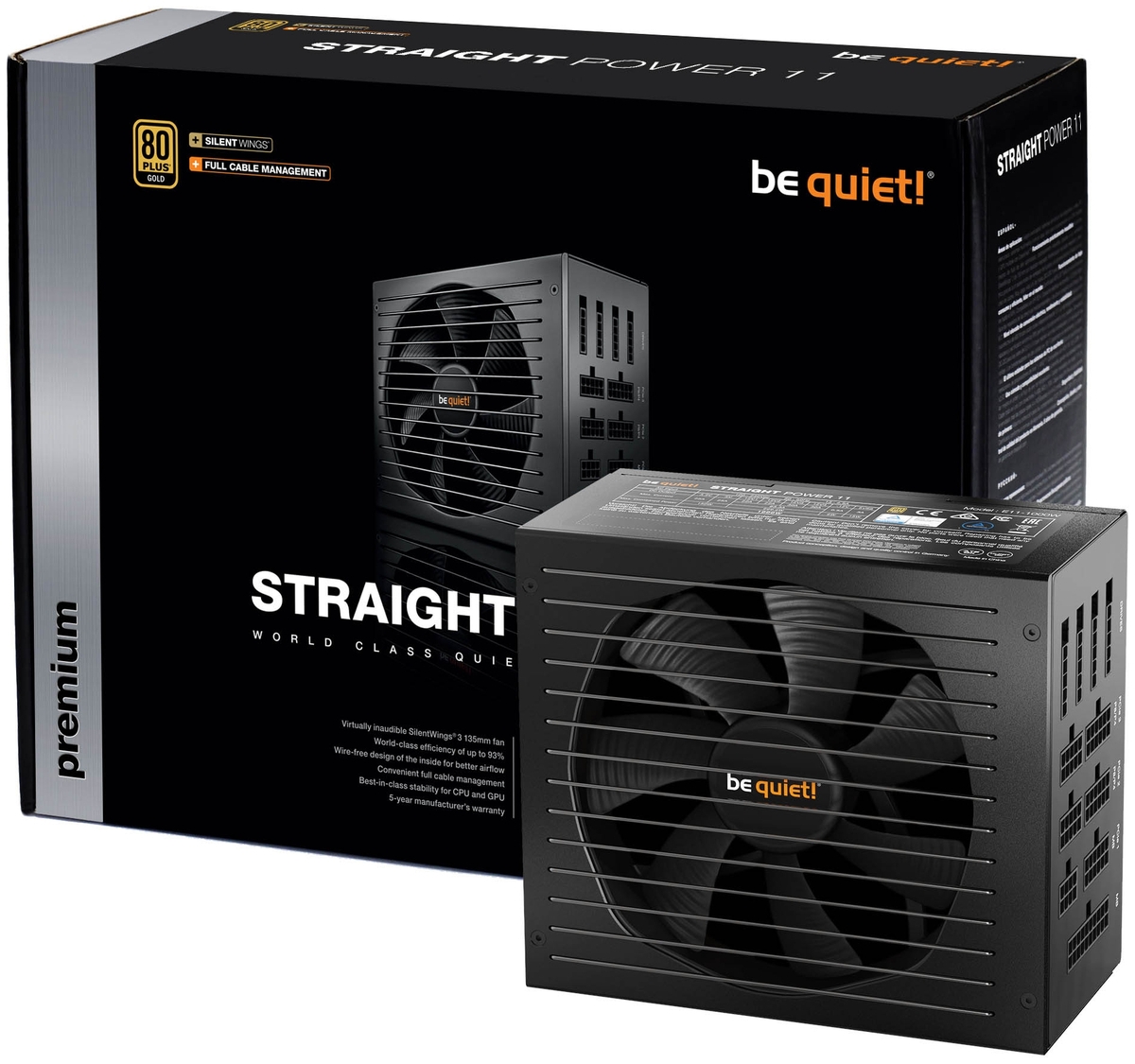 Купить Блок питания Bequiet! Straight Power 11 850W BN284 850W