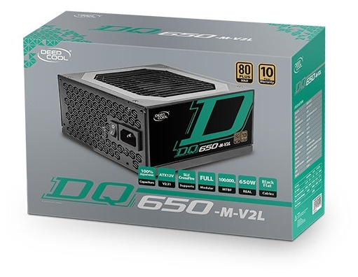 Блок питания DEEPCOOL DQ650-M-V2L Казахстан