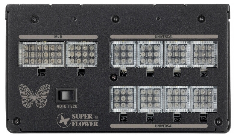 Цена Блок питания ATX SUPER FLOWER LEADEX Platinum SE SF-850F14MP 850W APFC 80+ Platinum