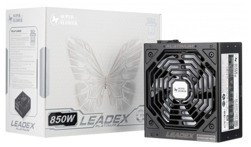 Купить Блок питания ATX SUPER FLOWER LEADEX Platinum SE SF-850F14MP 850W APFC 80+ Platinum