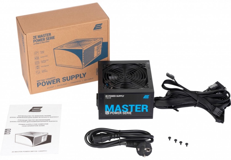 Купить Блок питания 2E MASTER POWER (750W) 2E-MP750-120APFC