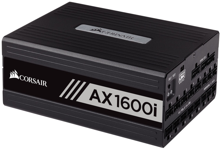 Блок питания CORSAIR AX1600i 1600W CP-9020087-EU Modular 80plus Titanium