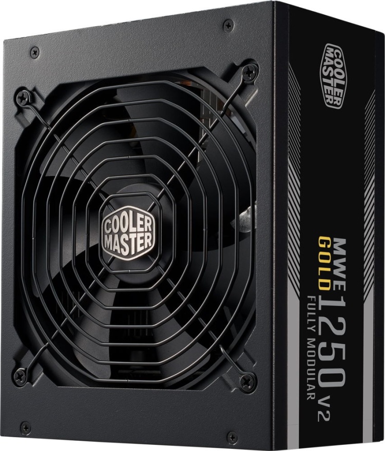 Фото Блок питания CoolerMaster MWE GOLD 1250 V2 1250W (MPE-C501-AFCAG-3EU)