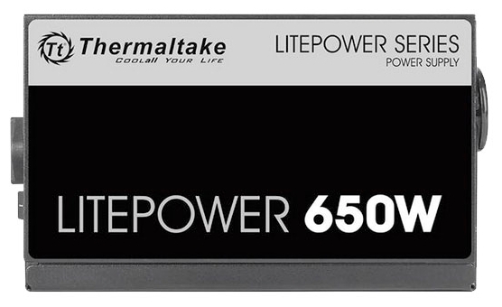 Картинка Блок питания THERMALTAKE Litepower 650W PS-LTP-0650NPCNEU-2