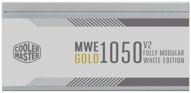 Фото Блок питания CoolerMaster MWE GOLD 1050 V2 80+ GOLD White (MPE-A501-AFCAG-3GEU)