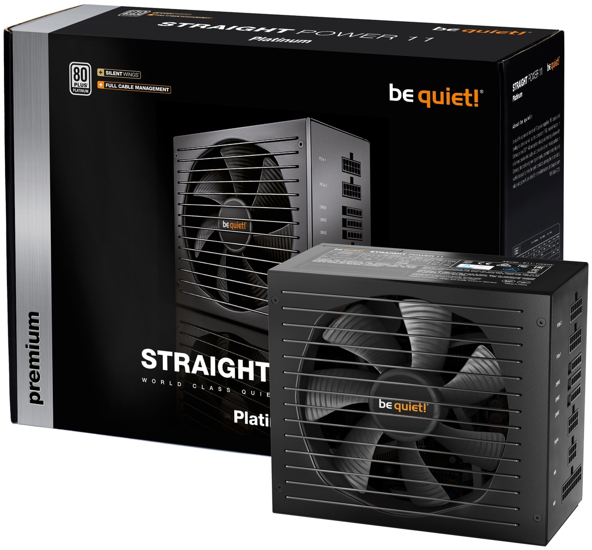 Фотография Блок питания Bequiet! Straight Power 11 PLATINUM 650W E11-PT-650W (BN306)