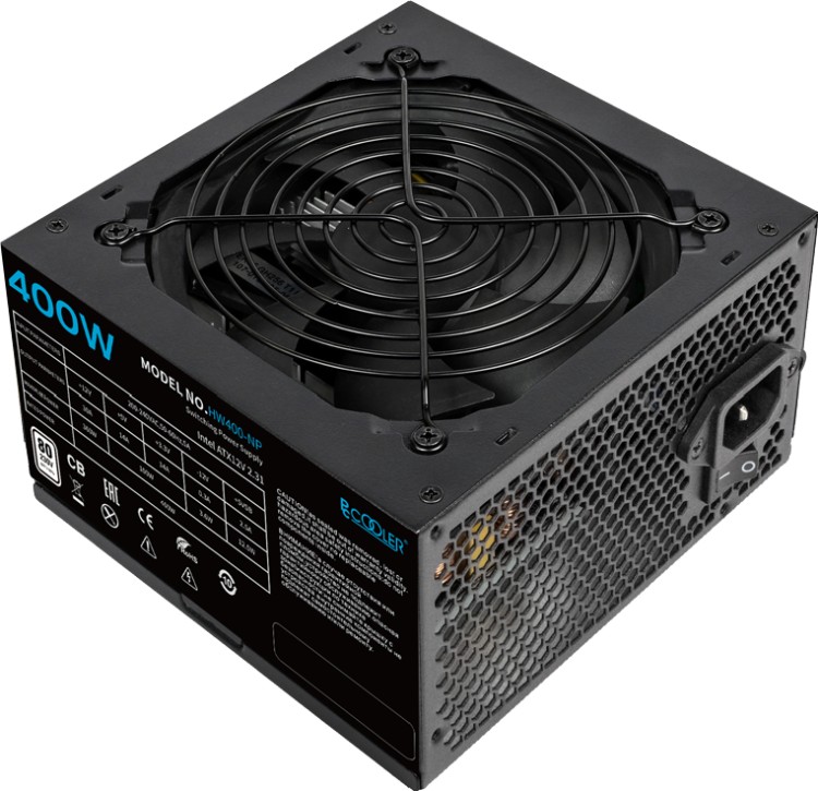 Блок питания PCcooler HW400-NP 400W box