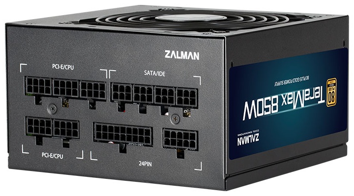 Картинка Блок питания ZALMAN TeraMax 850-TMX (850W)