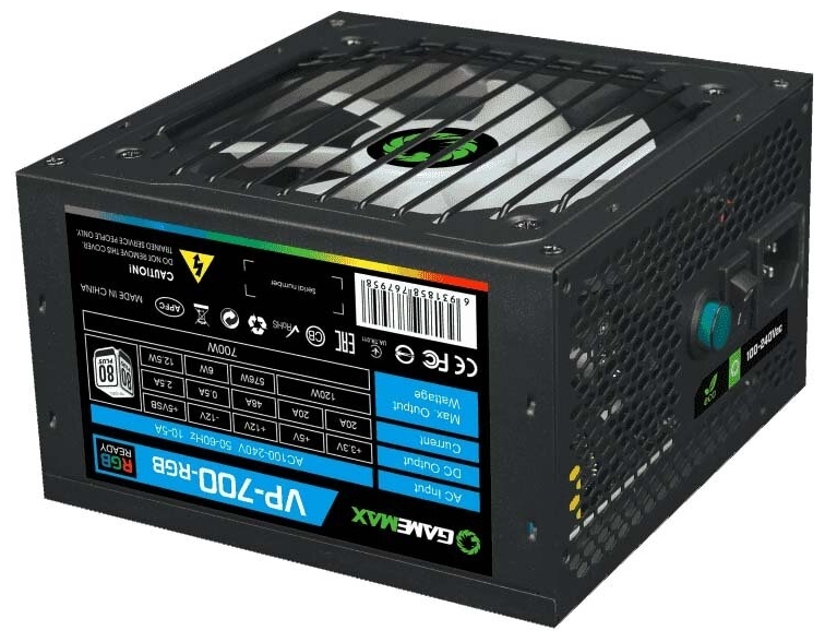 Картинка Блок питания GAMEMAX VP-700-RGB v3