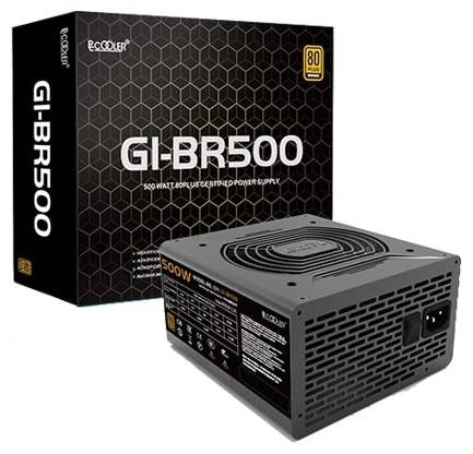 Фото Блок питания ATX PCcooler GI-BR500 500W 80+ Bronze