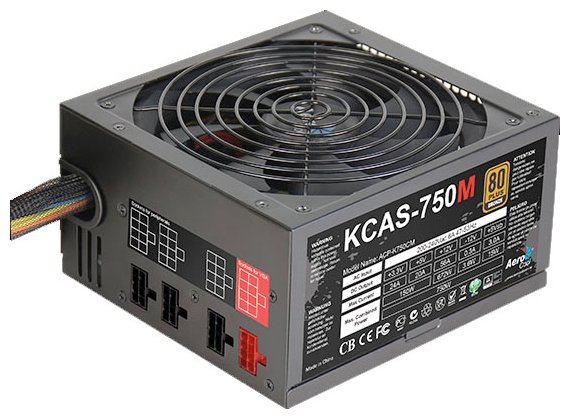 Блок питания AeroCool Kcas-750M 750W