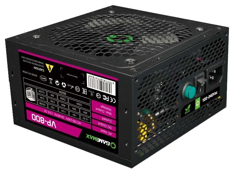 Блок питания GAMEMAX VP-800 v3