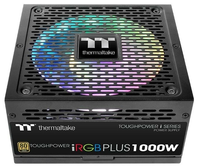 Цена Блок питания ATX THERMALTAKE Toughpower iRGB Plus 1000W 80plus Gold[PS-TPI-1000F3FDGE-1]