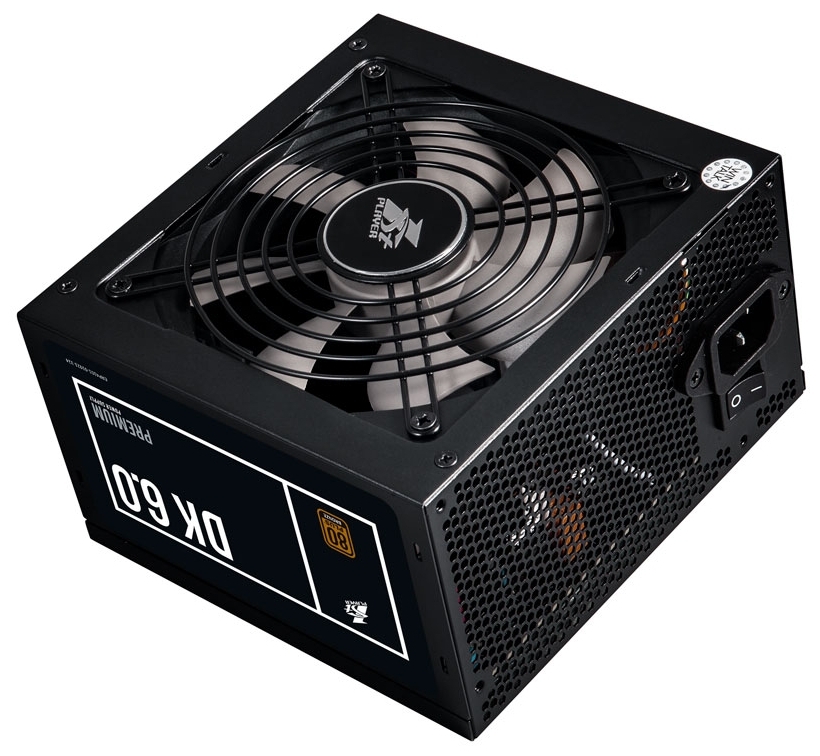 Блок питания ATX 1st Player DK PREMIUM (PS-600AX) 600W Japanese CapacitorFull voltage80+ Bronze