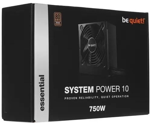 Картинка Блок питания BEQUIET! System Power 10 750W (BN329)<br>