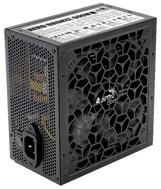 Фото Блок питания AEROCOOL AERO BRONZE 600W