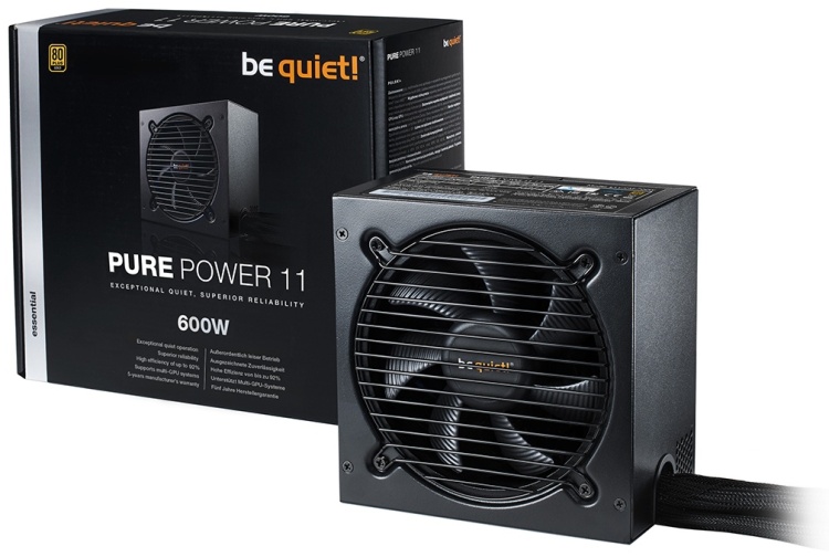 Фотография Блок питания BEQUIET! Pure Power 11 600W L11-600W BN294