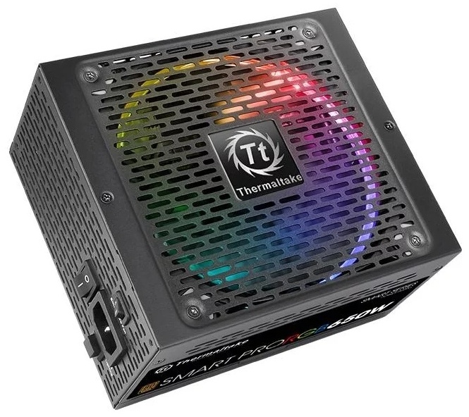 Фото Блок питания THERMALTAKE Smart Pro RGB 650W (Bronze) (PS-SPR-0650FPCBEU-R)