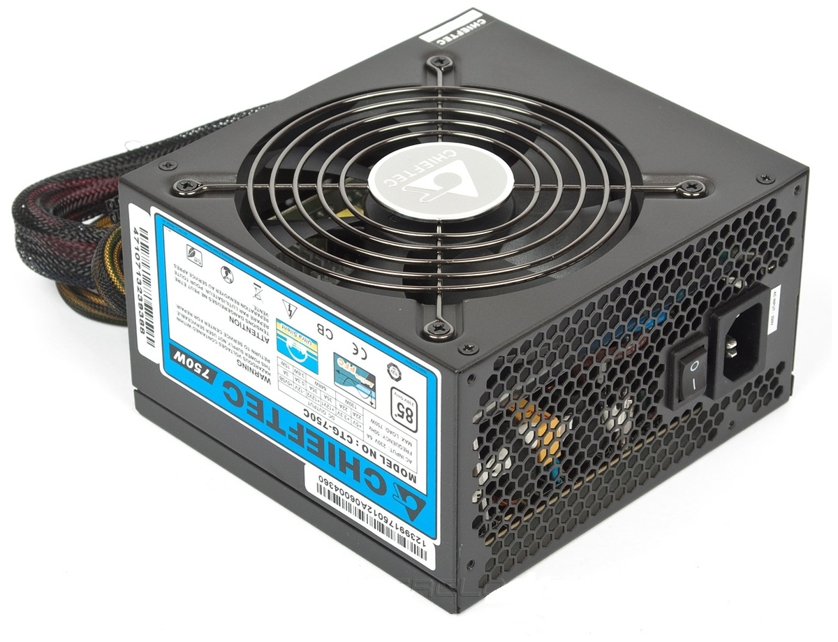 Фото Блок питания ATX Chieftec A-80 CTG-750C 750W Modular