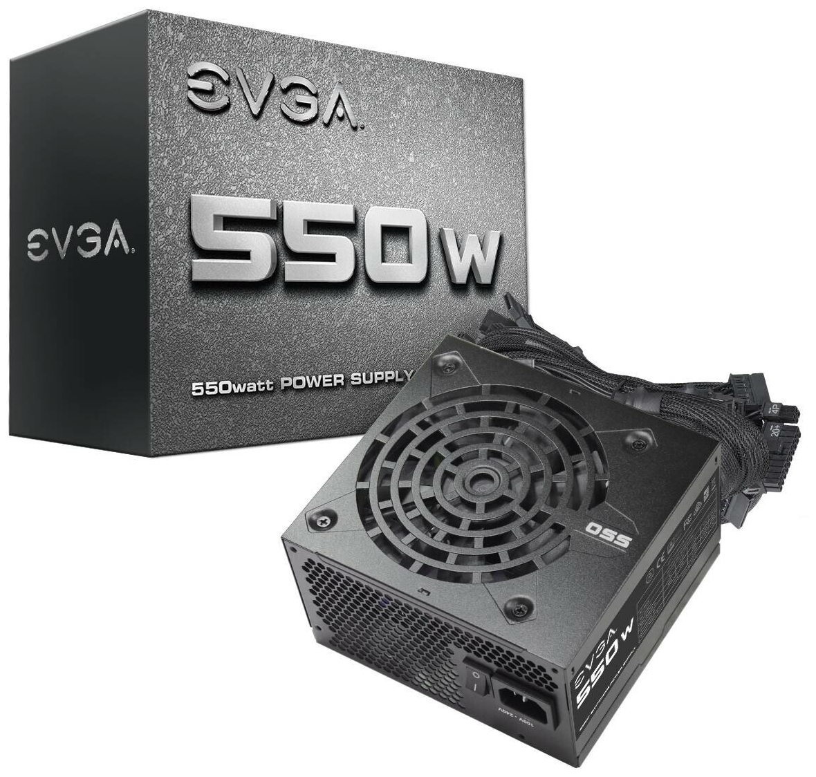 Цена Блок питания EVGA 550 N1 100-N1-0550-L2