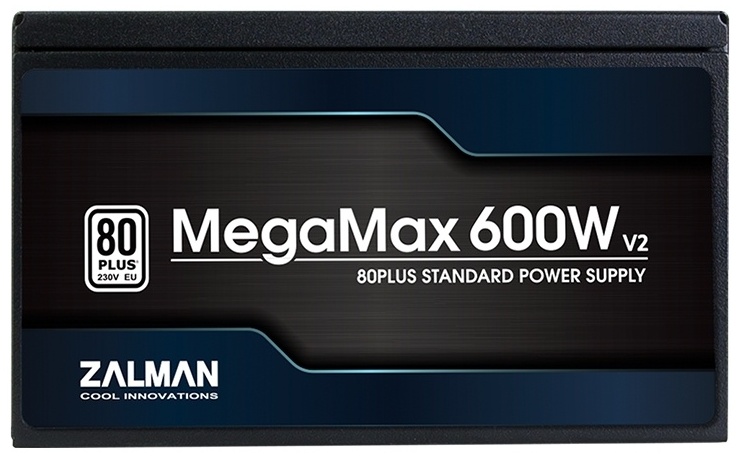 Фотография Блок питания ZALMAN MegaMax 600W ZM600-TXII (V2)