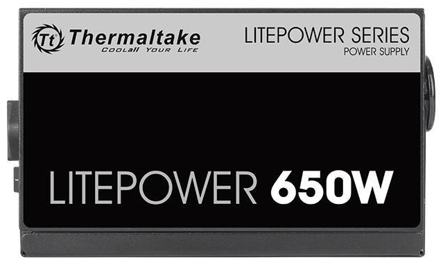 Фото Блок питания THERMALTAKE Litepower 650W PS-LTP-0650NPCNEU-2