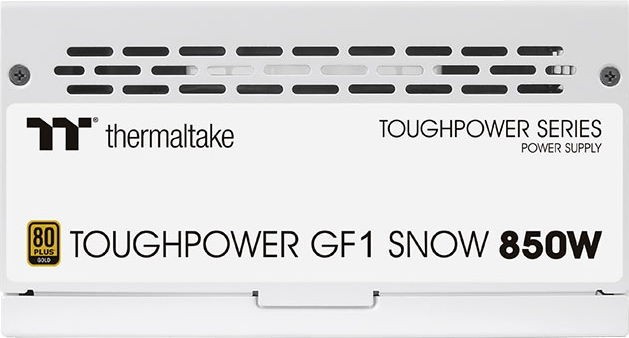 Фотография Блок питания THERMALTAKE Toughpower GF1 850W (Gold) White (PS-TPD-0850FNFAGE-W)