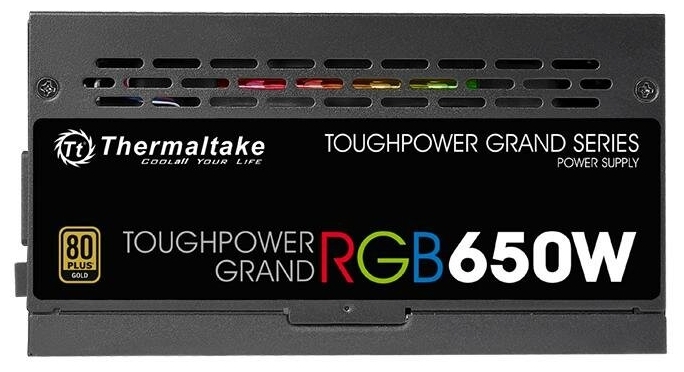 Картинка Блок питания THERMALTAKE Toughpower Grand RGB 650W PS-TPG-0650FPCGEU-R