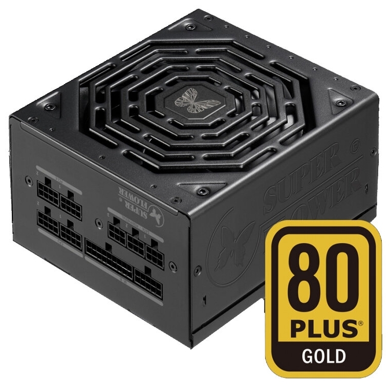 Картинка Блок питания ATX SUPER FLOWER LEADEX lll Gold SF-750F14HG 750W APFC 80+ Gold