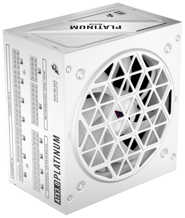 Фотография Блок питания 1stPLAYER NGDP 1300W White Platinum NGDP (HA-1300BA3-WH)