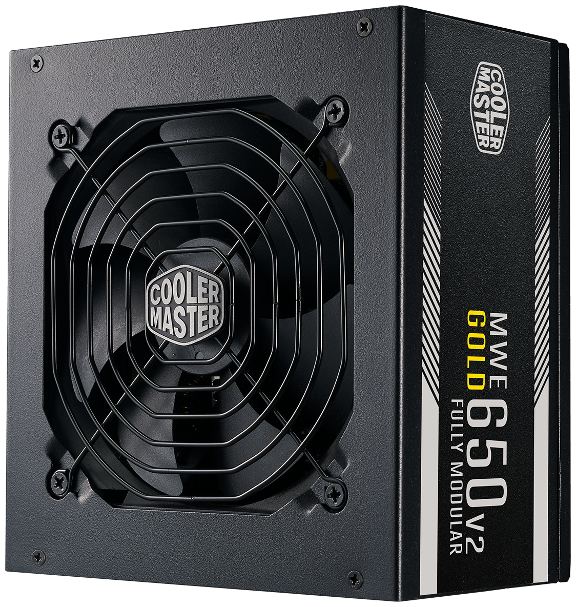 Блок питания CoolerMaster MWE GOLD 650 V2 500-750W Full Modular, Active PFC, вент.12 см 80+ GOLD MPE-6501-AFAAG-EU