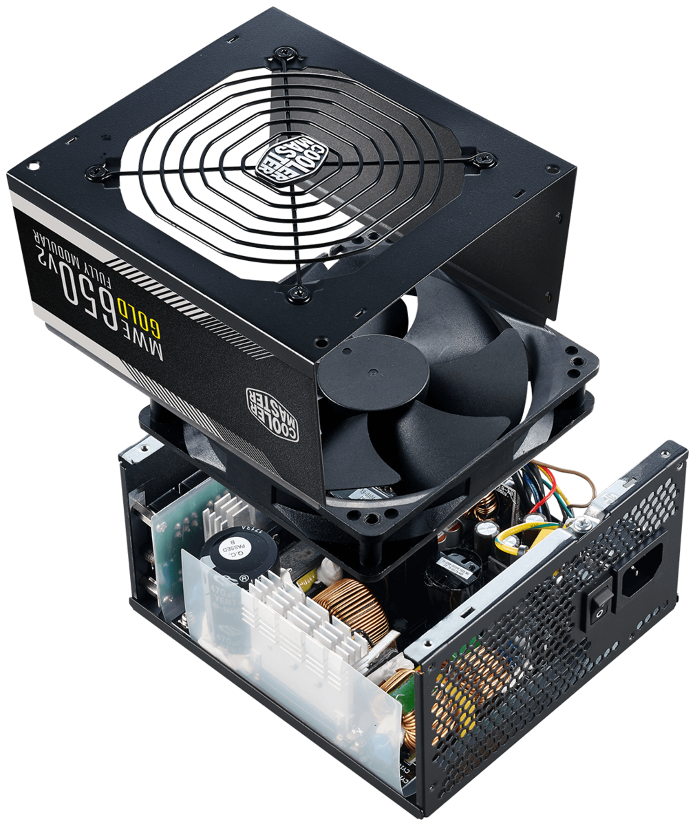 Блок питания CoolerMaster MWE GOLD 650 V2 500-750W (MPE-6501-AFAAG-EU) Казахстан