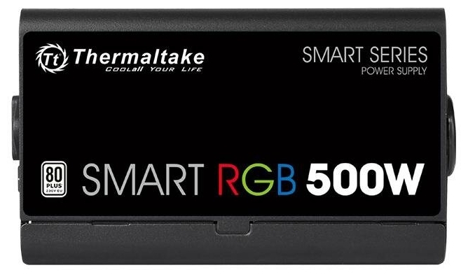 Фотография Блок питания THERMALTAKE Smart RGB 500W PS-SPR-0500NHSAWE-1