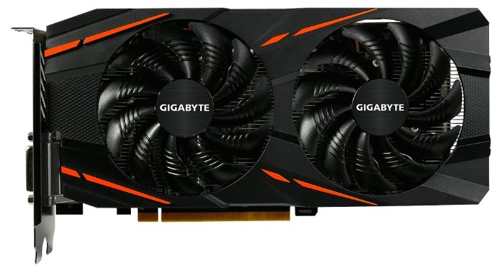 Видеокарта GIGABYTE GV-RX580GAMING-4GD